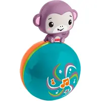Fisher Price -Singe Violet Musical à Suivre-jouet d'éveil pour bébé