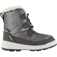 Viking Bottes d'Hiver - Chaud Glitter GTX Zip chaud - Dark Grey - - 32 - Bottes d'Hiver