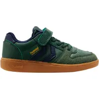 Hummel Baskets bleu marine / jaune / vert foncé