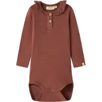 Lil´ Atelier Barboteuse / body 'NBFTHORO' rouille