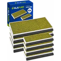 Alapure Filtre à charbon actif CleanAir Plus compatible avec les modèles Siemens 11042136 / 17005388 / LZ10AFA00 (lot)