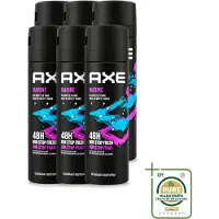 Axe 6 sprays corporels Marine, senteur Brise Marine et Sauge, 150 ml, lot de 6