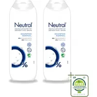 Neutral 2 flacons de shampooing neutre pour les peaux sensibles - 250 ml - Lot de 2