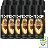 Axe 12 sprays corporels Magnum Gold Caramel Billionaire, 150 ml - Lot de 12