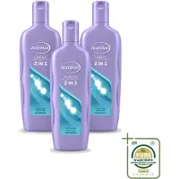 Unilever 3 bouteilles de shampooing 2-en-1 Andrélon - 450 ml - Lot de 3