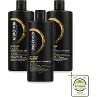Syoss 3 flacons de shampooing Oleo Intense - 440 ml - Lot de 3