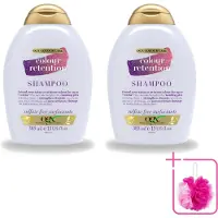 OGX 2 flacons de shampooing pour cheveux colorés , format 385 ml - Pack économique - 2 pièces