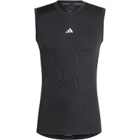 Adidas T-Shirt fonctionnel noir / blanc