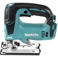 Makita DJV 182 RFJ Scie sauteuse pendulaire sans fil 18V, sans balai + 2x Batteries 3,0Ah + Chargeur + Makpac
