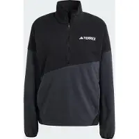 Adidas Pull-over de sport 'Multi Climawarm Fleece' gris foncé / noir / blanc