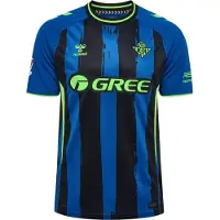 Hummel Real Betis Balompie 26/27 Third Junior Short Sleeve T-shirt Bleu 140 cm Enfants