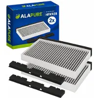 Alapure Filtre à charbon actif CleanAir compatible avec Bosch 17006596 / DZZ2CB1B4