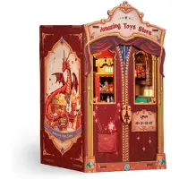 Cutebee Magasin de Jouets Incroyables - Kit de Coin de Livre à Faire Soi-Même avec LED