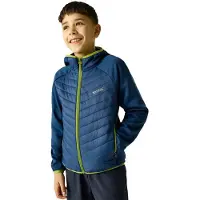 Regatta RKN209 JR Veste hybride Anderson, Bleu vert, 9-10 Ans