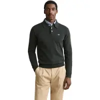 Gant 8060109 Long Sleeve Polo Vert M Homme