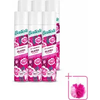 Batiste 6 x Shampooing sec Blush - Parfum floral - 200 ml - Pack économique - 6 pièces