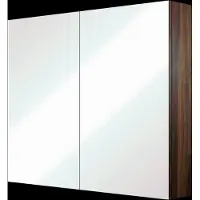 Linie Montro armoire de toilette 90 x 75 cm noyer