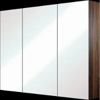 Linie Montro armoire de toilette 100 x 75 cm noyer
