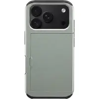IMoshion Coque arrière avec porte-cartes pour Apple iPhone 18 Pro / 17 Pro - Vert