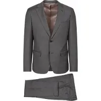 Suitable Costume Sharkskin Laine Taupe