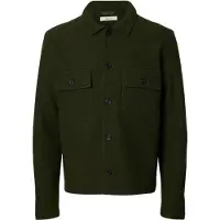 Selected Veste mi-saison 'SLHNEALY' vert foncé