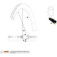 Mavic Jante Cosmic Pro Carbon Ust Disc 20 Front