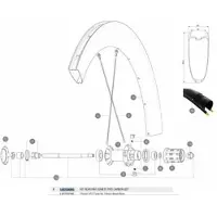 Mavic Jante Comete Pro Carbon Ust Rear