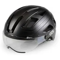 Ges Casque de ville City Shield Noir M Noir M