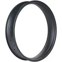BRN Fat Bike 45 Mm Double Rim Argenté 24´´ 36H