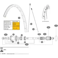 Mavic Jante Arrière Ksyrium Hooked Rb