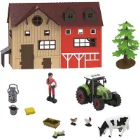 Tachan Ferme Jouet Complète 12 Pièces
