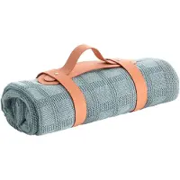 cambrass Couverture Squares Bamboo 80x100 Cm