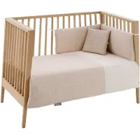cambrass Housse De Couette Pour Lit De Bébé Rustic 100x140x3 Cm 2 Unités