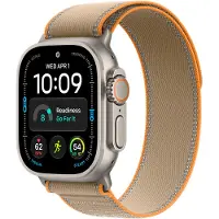 Apple Watch Ultra 4 GPS Cellular 49mm Natural Titanium Case with Sand Trail Loop - M/L