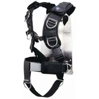 Ist Dolphin Tech Aluminium Harness System With Backplate Noir