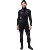 Bare Nixie 7 Mm Woman Diving Wetsuit Noir 8T Femme