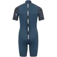 BEUCHAT Shorty à Manches Courtes Atoll Junior Back Zip 2 Mm
