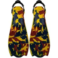 OMS Tribe Diving Fins Marron EU 43-46