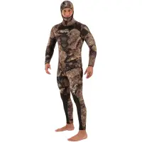 Seac Sub Combinaison De Chasse Sous-marine Royal Camo 3.5 Mm