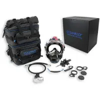 Ocean Reef Neptune Iii Id250 Limited Edition System Bundle Int Facial Mask Noir S-M