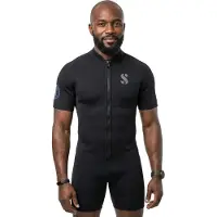SCUBAPRO Shorty à Manches Courtes Oneflex F-zip Man 2.5 Mm