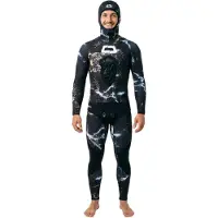 Cetma Combinaison De Chasse Sous-marine Black Camu 3.5 Mm