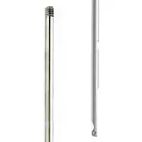 Picasso Threaded Shaft 7 Mm Spearshaft Argenté 180 cm / For Speargun 160 cm (M7)
