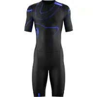 Huub Core Q1 Short Sleeve Trisuit Rouge M Homme