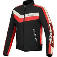 Alpinestars T-Dyno Wr blouson textile moto, noir/rouge, 3XL