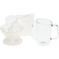 Hario Kit Bloom V60-02 : dripper en verre, filtres et verseuse