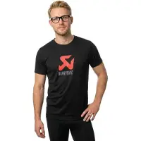 Akrapovic Logo Short Sleeve T-shirt Noir M Homme