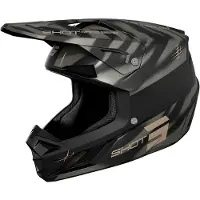 Shot Race Gear Speed Tiger Off-road Helmet Noir XL