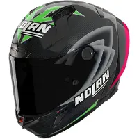 Nolan X-804 Rs Ultra Carbon Replica Manzi Full Face Helmet L