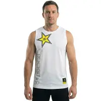 One Industries Rockstar Lay Up Sleeveless T-shirt Blanc M Homme